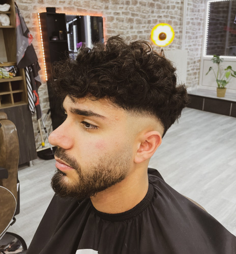 Deno's Barbersalon Kunde Beispielschnitt
