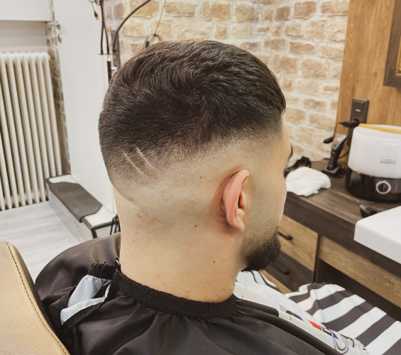 Deno's Barbersalon Kunde Beispielschnitt